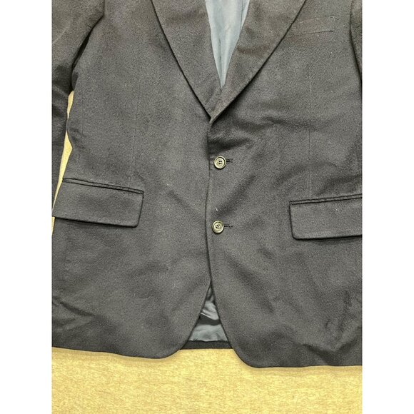 JoS. A. Bank Signature Collection Navy Blue Cashmere Men's Blazer 41 Reg Classic - Picture 3 of 12